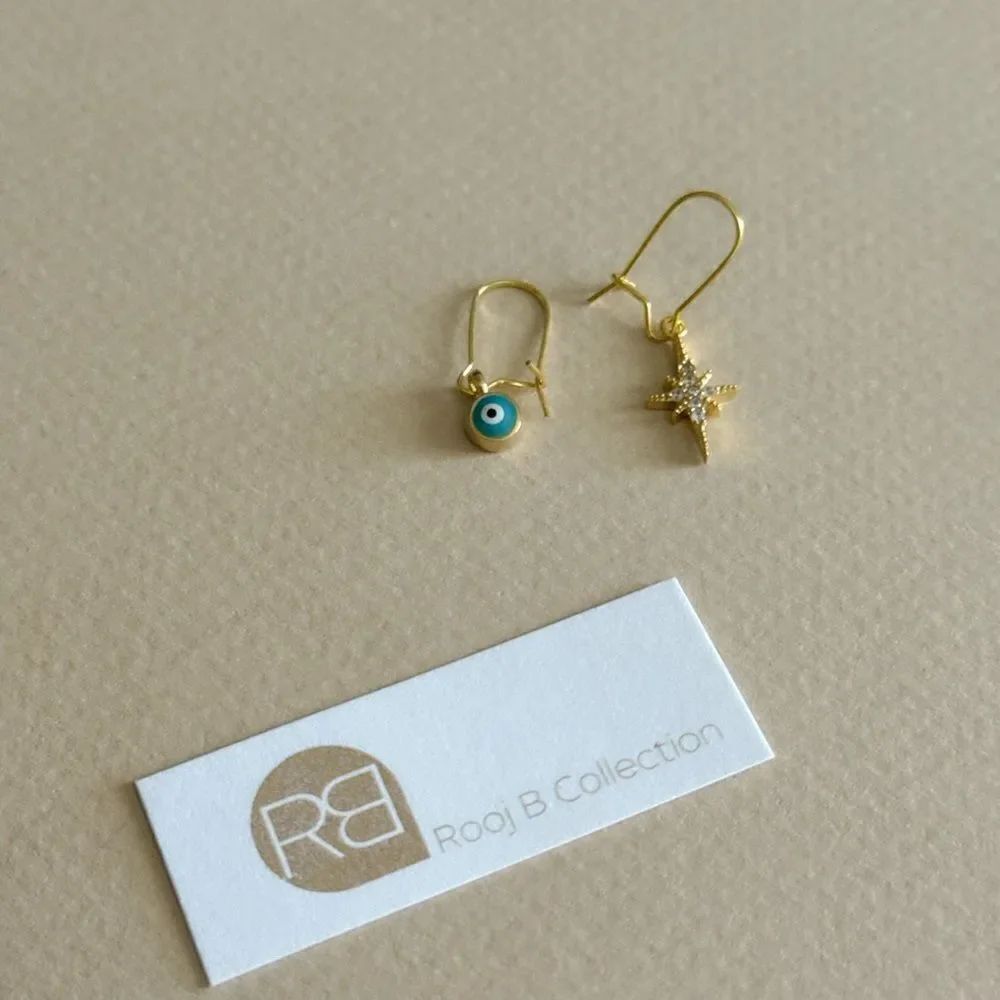 Evil Eye Earrings  R901 - Picture 4 of 4